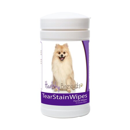 Pamperedpets Pomeranian Tear Stain Wipes PA3486498